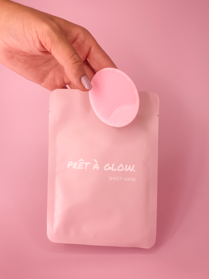 SCRUBBY DOO DAH AND PRET A GLOW SHEET MASK